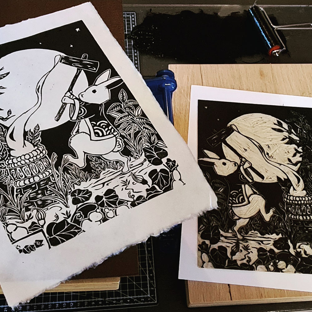 GrumpyBobCreations - Print Making - Printin Press